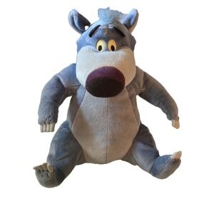 Disney Jungle Book Talking Baloo Bear Be- Boppin' Plush 14" 2002 Hasbro 7407